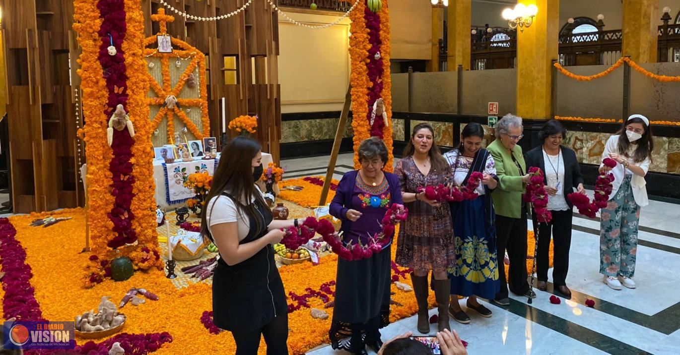 Gana Michoacán mejor Altar Tradicional de Ciudad de México