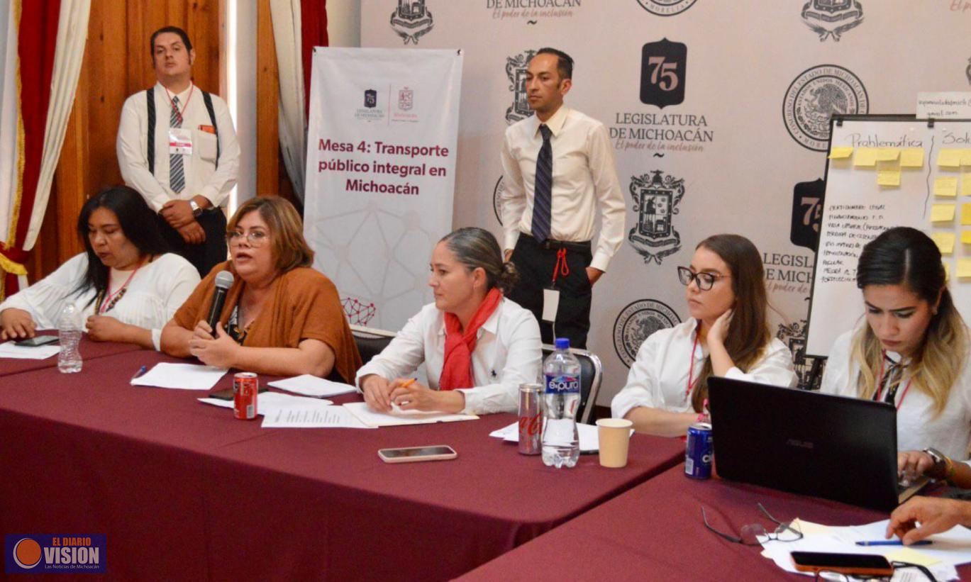 Continúan en Lázaro Cárdenas trabajos del Parlamento Abierto sobre la ley de movilidad vial