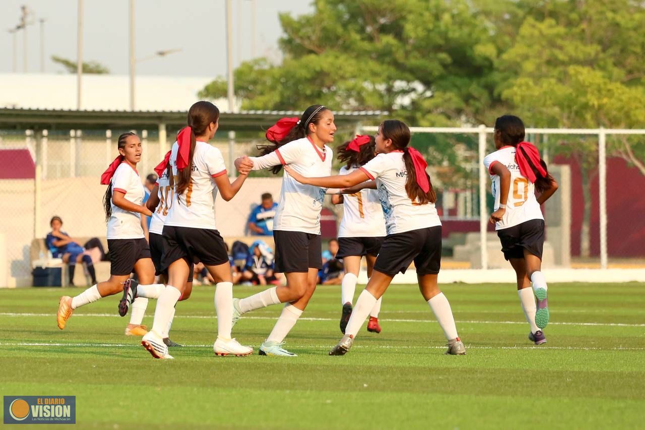 Arranca Michoacán con triunfo en fútbol dentro de los Nacionales Conade 2023
