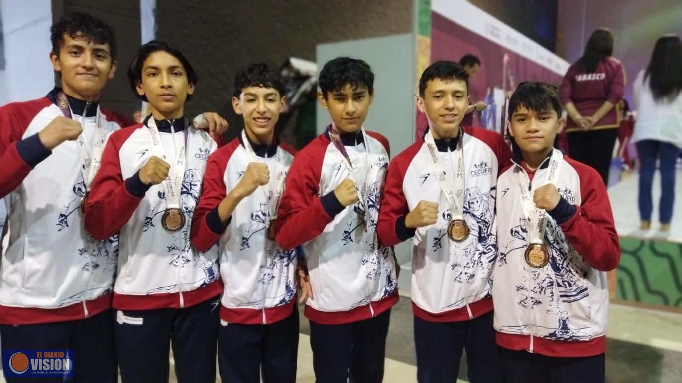 Registra Michoacán ola de medallas en los Nacionales Conade 2023