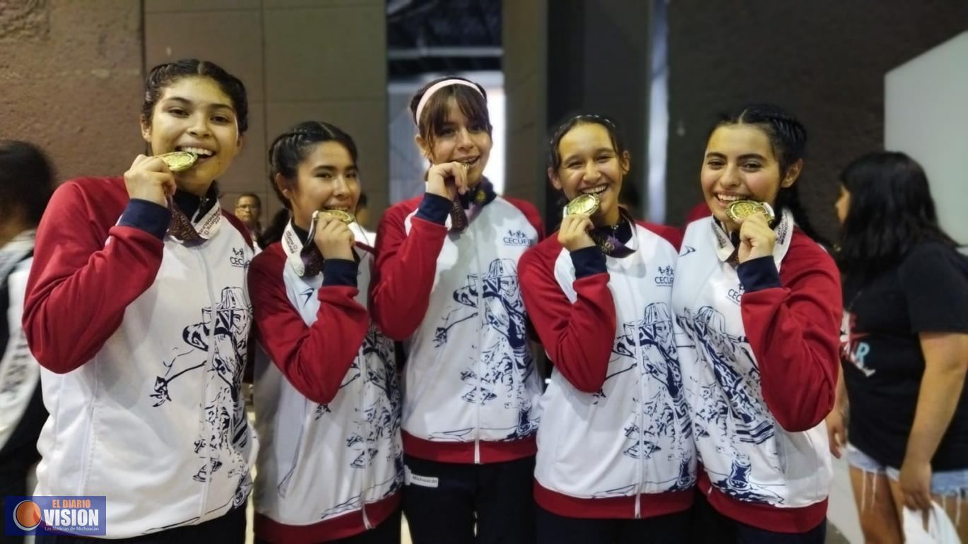 Michoacán cierra en taekwondo con exitosa participación en los Nacionales Conade 2023