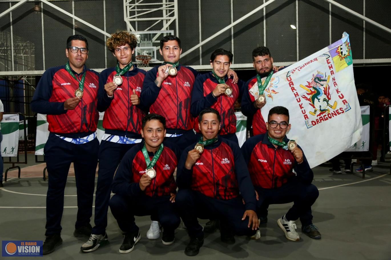 Con 6 medallas, Michoacán hace historia en Encuentro Nacional Deportivo Indígena