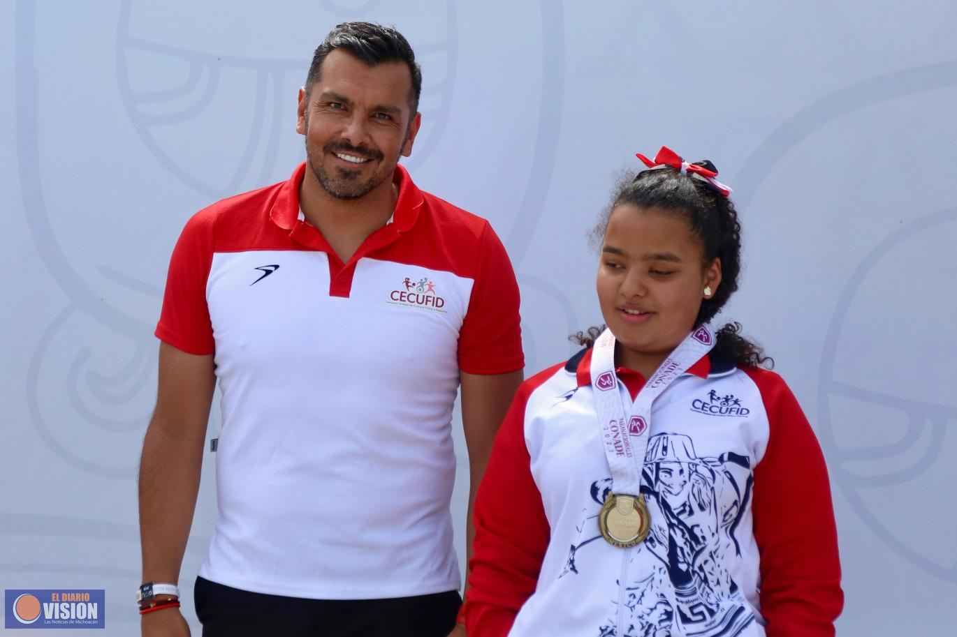 Paratletas michoacanos ganan 17 medallas en el primer día de los Paranacionales Conade 2023