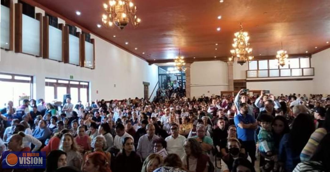 Morena Michoacán, va por 1 millón 200 mil votos dice Juan Pablo Celis