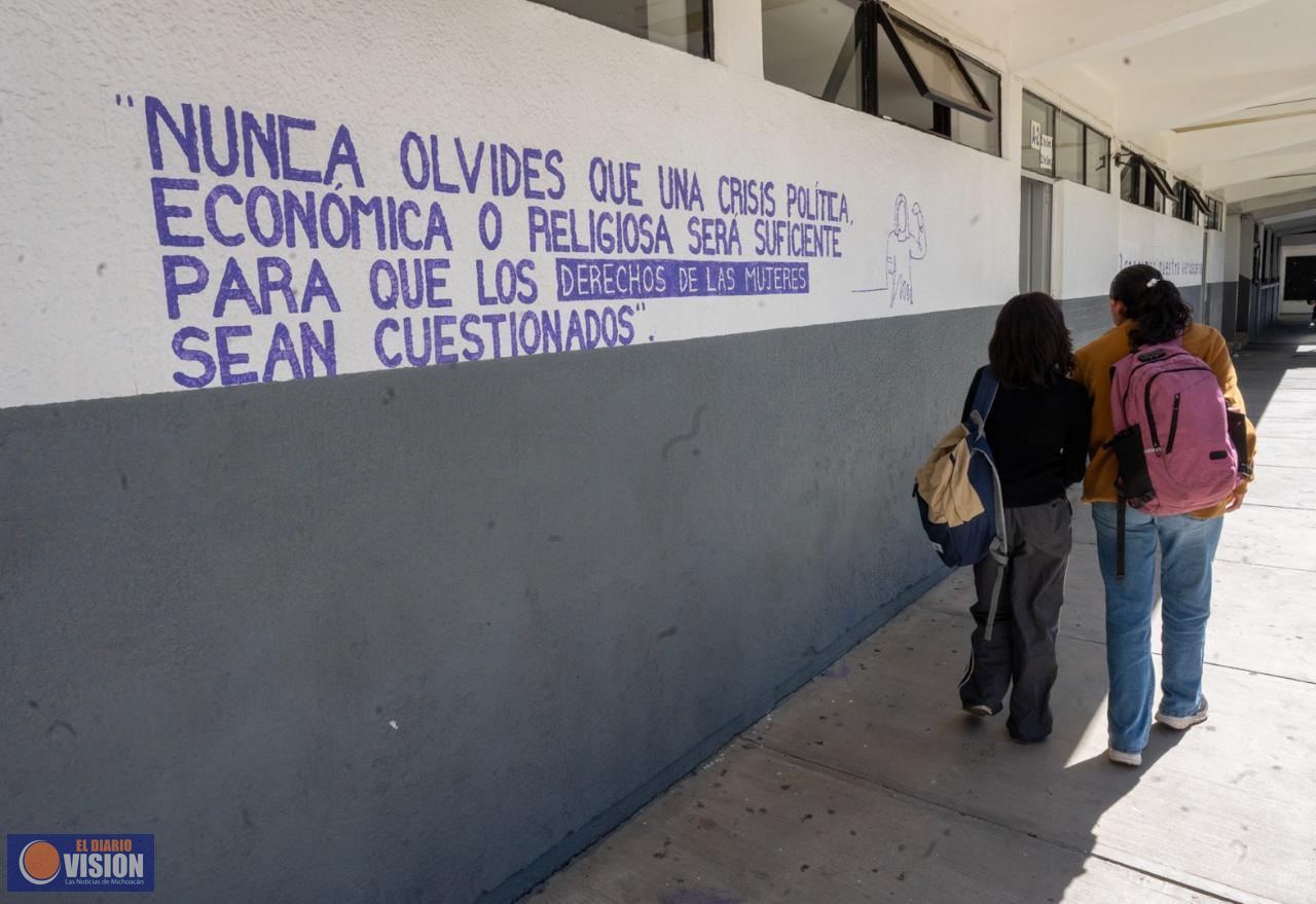 Ni discriminación, ni violencia de género en la Universidad Michoacana