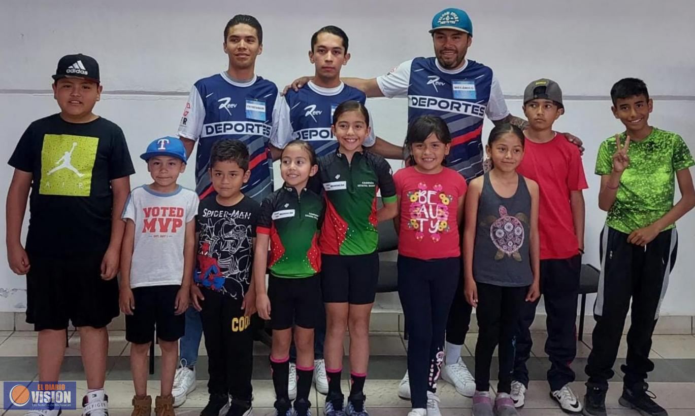 Inicia la Escuela Municipal de Ciclismo Infantil de Ruta en Zacapu