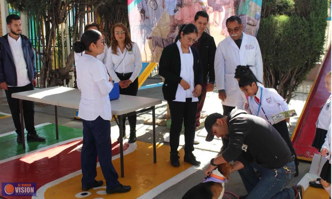 Arranca Jornada de Vacunación Antirrábica Canina y Felina en Zacapu