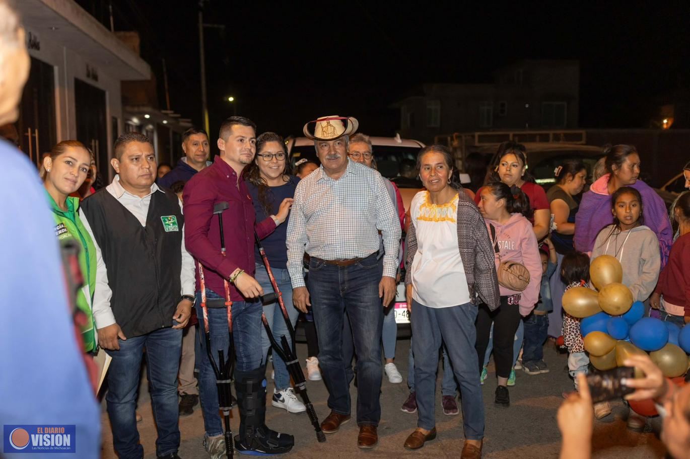 Defenderá Raúl Morón lucha por la democracia de las y los michoacanos