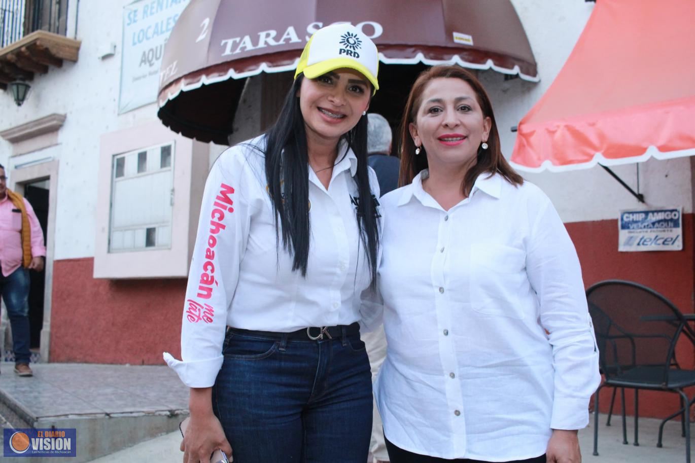 Vamos por la inyección de recursos a los pueblos mágicos en México y Michoacán: Araceli Saucedo