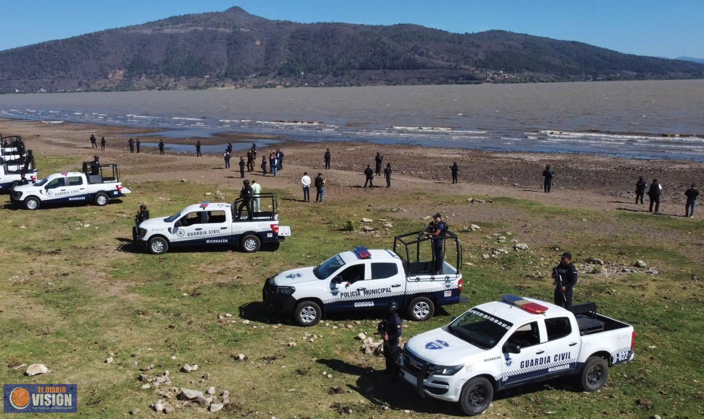 Operativos evitan “huachicol” de 600 mil litros de agua al día en lago de Pátzcuaro