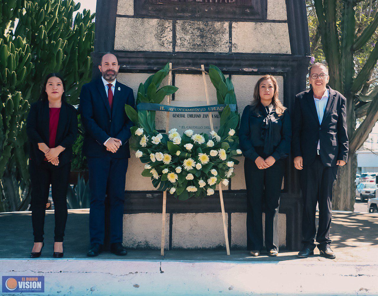 Gobierno Municipal encabeza el CV aniversario luctuoso del General Emiliano Zapata
