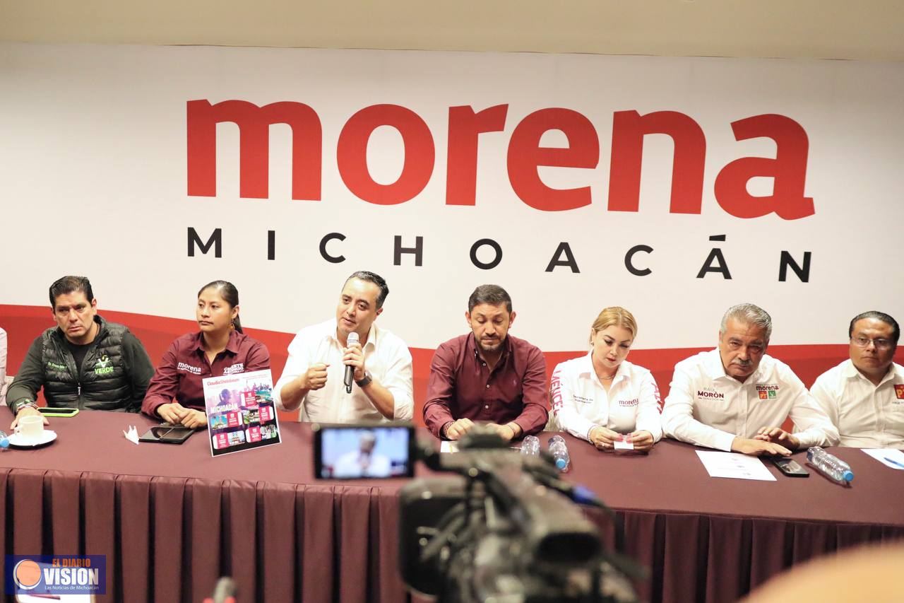 Sheinbaum visitará Michoacán para reafirmar su compromiso con nuestra gente: Morena Michoacán