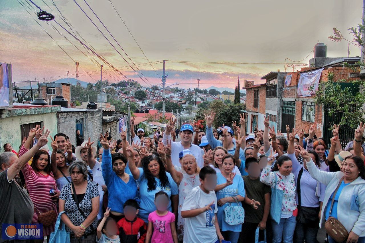 Alfonso, amigo, el Sur está contigo!: claman vecinas de Santa María