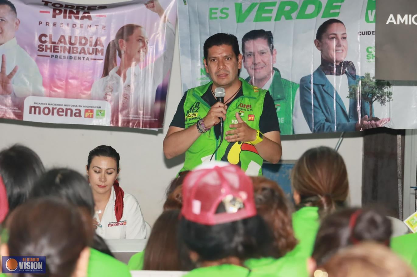 Gestionar apoyos para impulsar las tenencias, compromiso de Ernesto Núñez