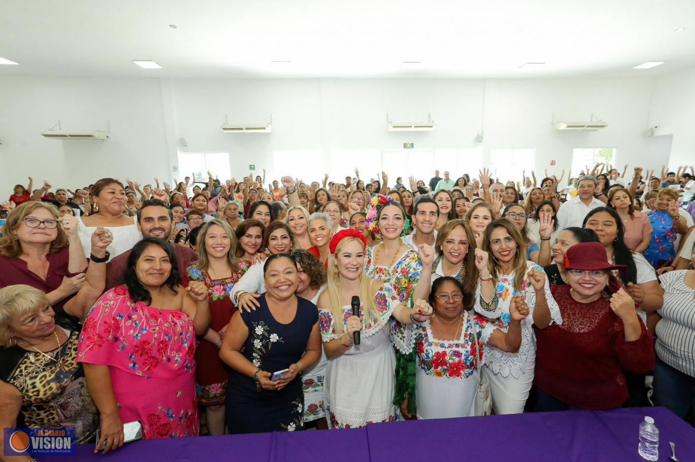 Mujeres en Yucatán, apoyan a Claudia Sheinbaum