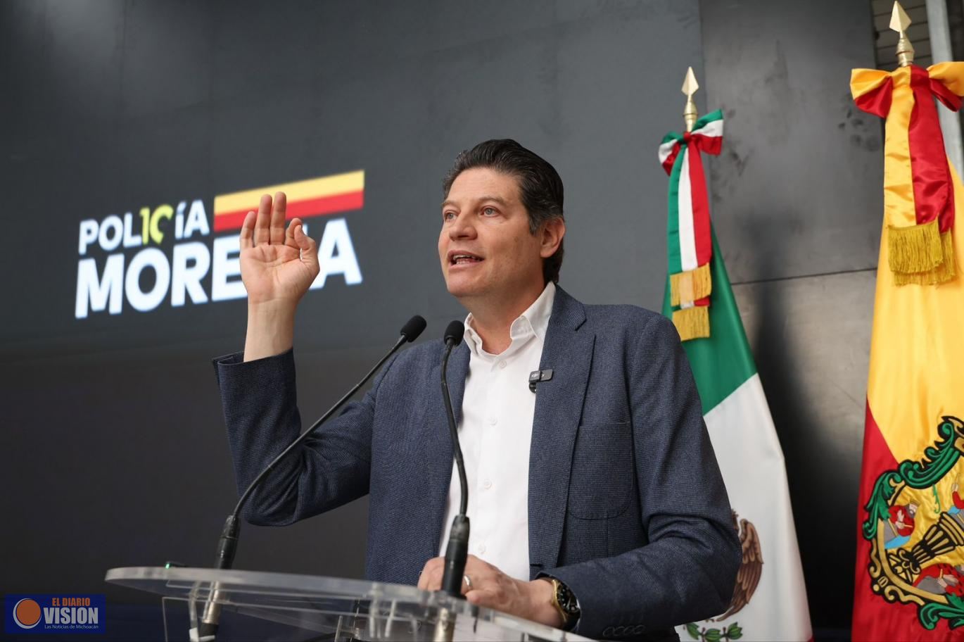 Alfonso Martínez Alcázar inaugura C4; más vigilancia y seguridad para Morelia