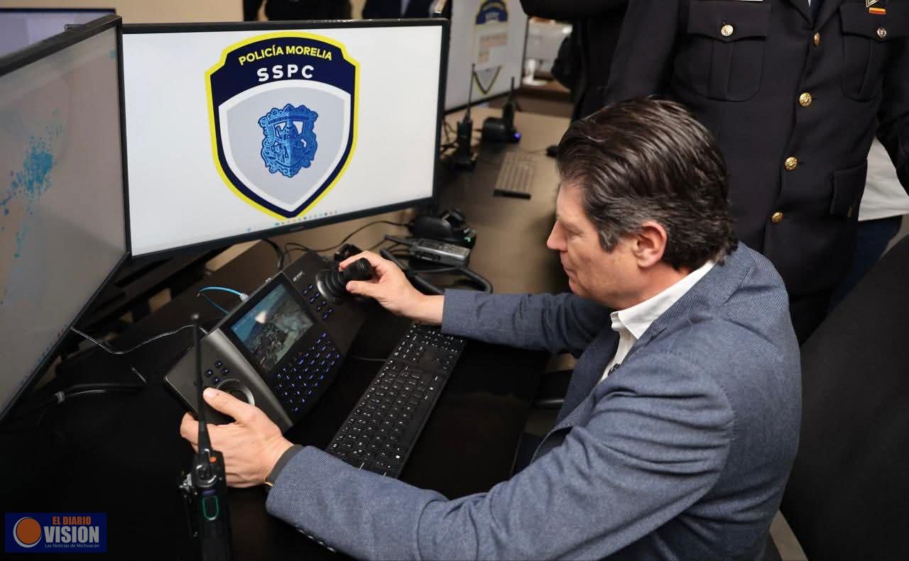 Nuevo C4 SIIA de Policía Morelia, un salto tecnológico del Gobierno de Alfonso Martínez
