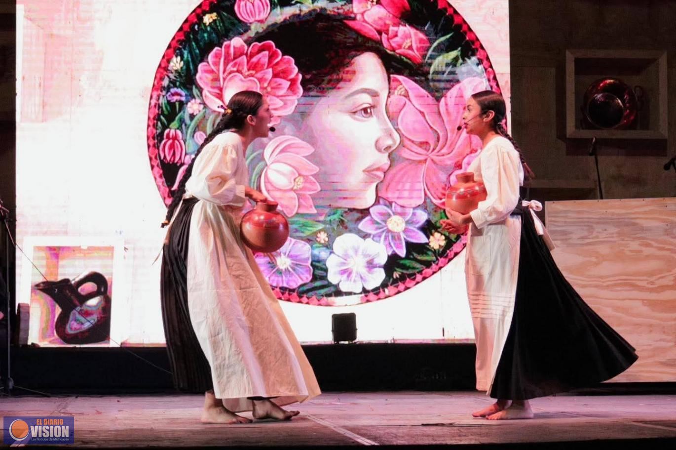 Gran espectáculo cultural engalana el Foro durante el Tianguis Artesanal de Uruapan