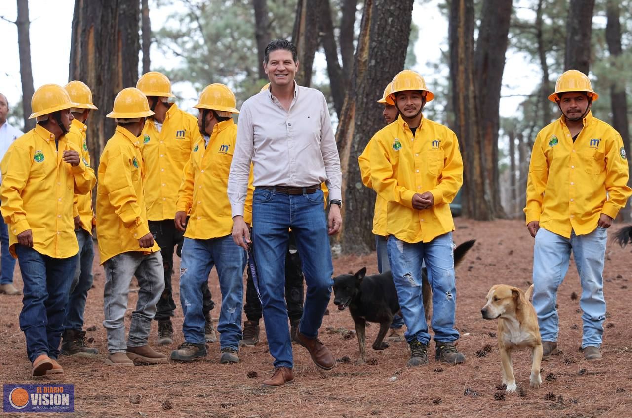 Alfonso Martínez activa brigadas rurales contra los incendios forestales