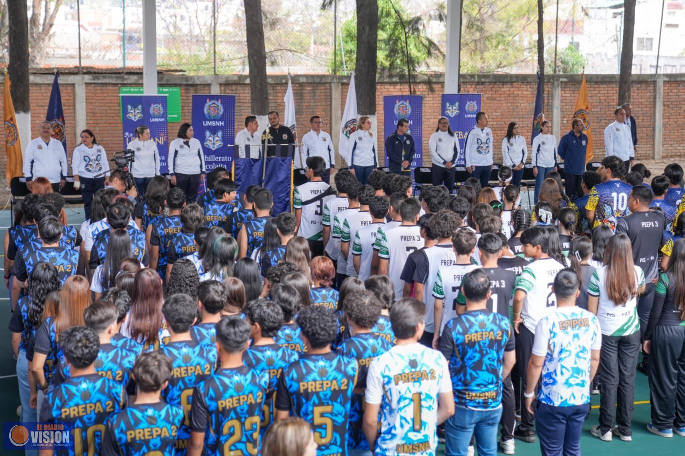 UMSNH inaugura la LIDEBANI 2026; convocan a estudiantes a priorizar el compañerismo 