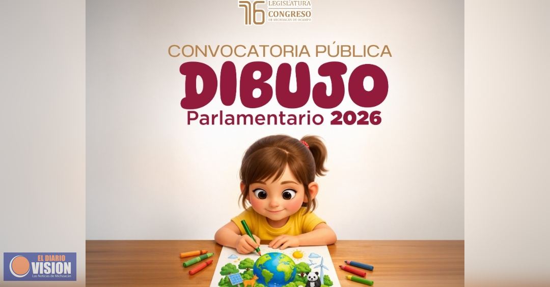 Comisión de Derechos Humanos emite convocatoria para “Dibujo Parlamentario 2026”