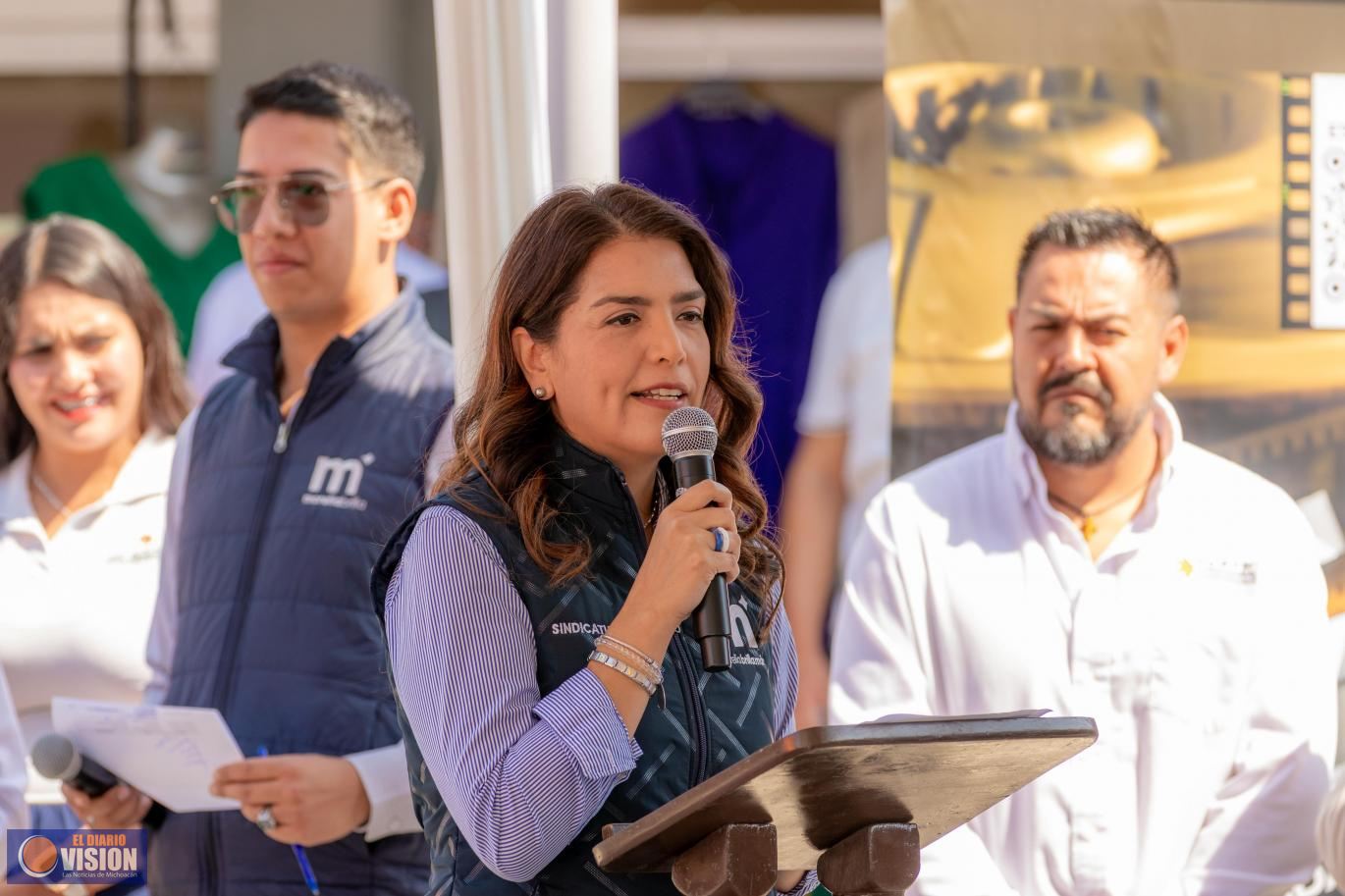 En Morelia impulsamos acciones para combatir la violencia y promover la igualdad: Melissa Vásquez