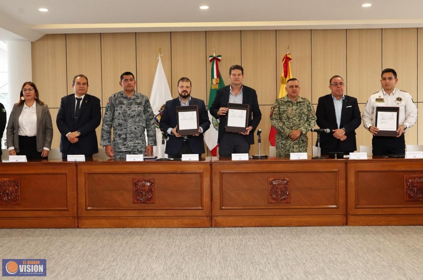 Morelia fortalece la búsqueda de personas con convenio interinstitucional: Alfonso Martínez