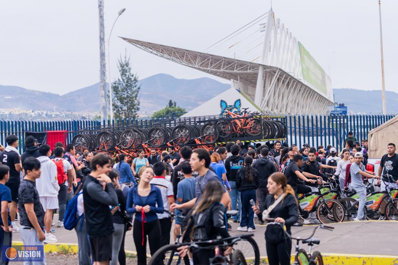 Masiva participación en la Rodada  Nicolaita; se vivió un ambiente de compañerismo 