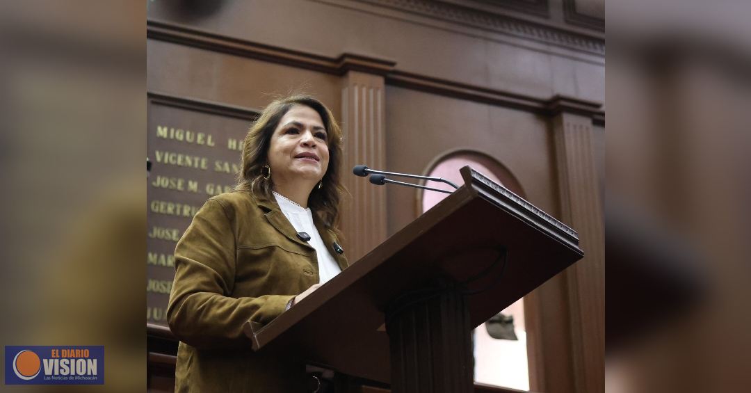 Fabiola Alanís respalda aprobación de reforma constitucional contra el feminicidio en Michoacán