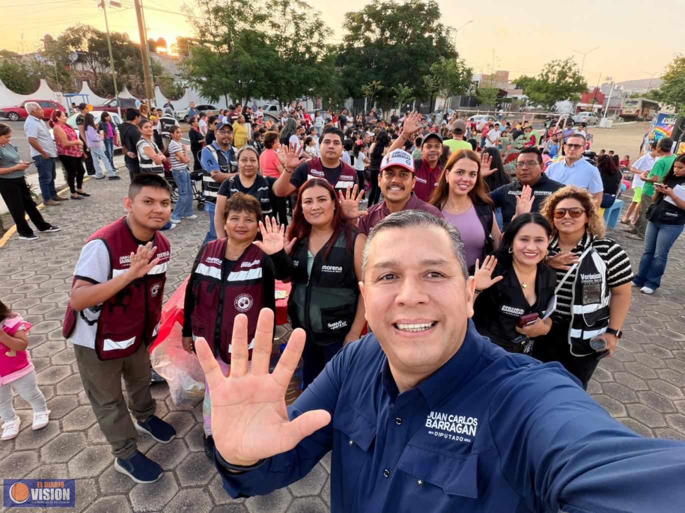 Es momento de unidad: Barragán llama a trabajar mano a mano con la ciudadanía de Morelia