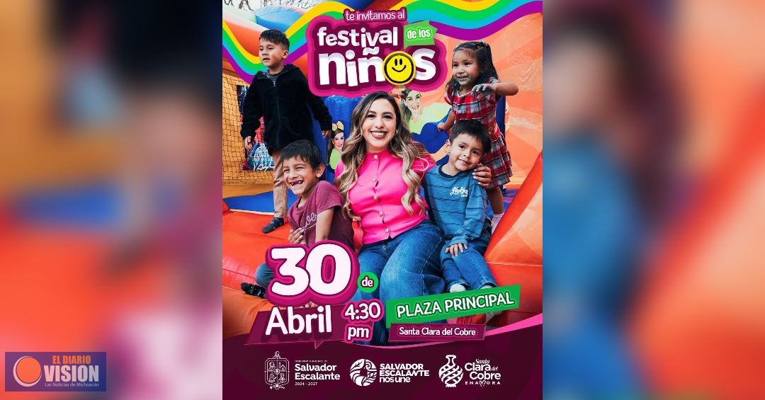 Dayana Pérez Mendoza invita al Festival de los Niños en Salvador Escalante