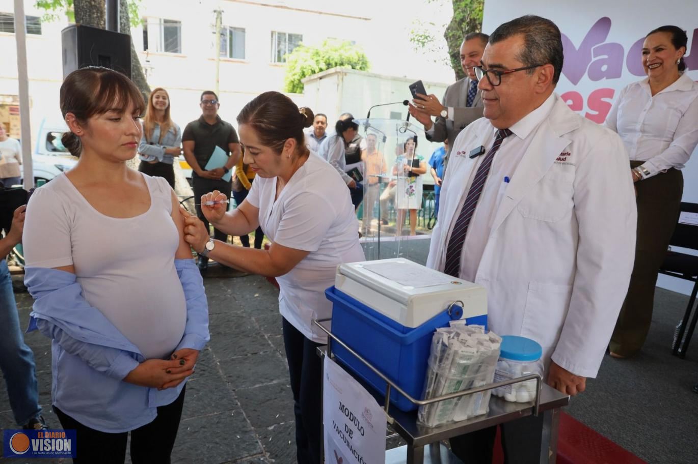 ¡Protege a quienes amas! Continúa la Semana Nacional de Vacunación en Michoacán