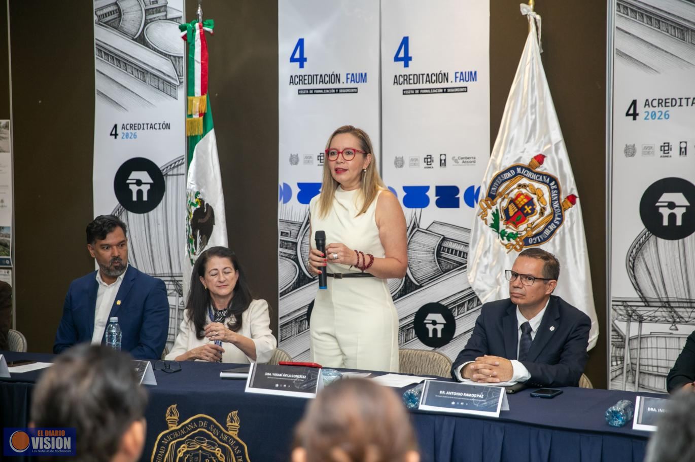 Trabajo en equipo para lograr acreditaciones, parte de la fortaleza nicolaita: Yarabí Ávila 