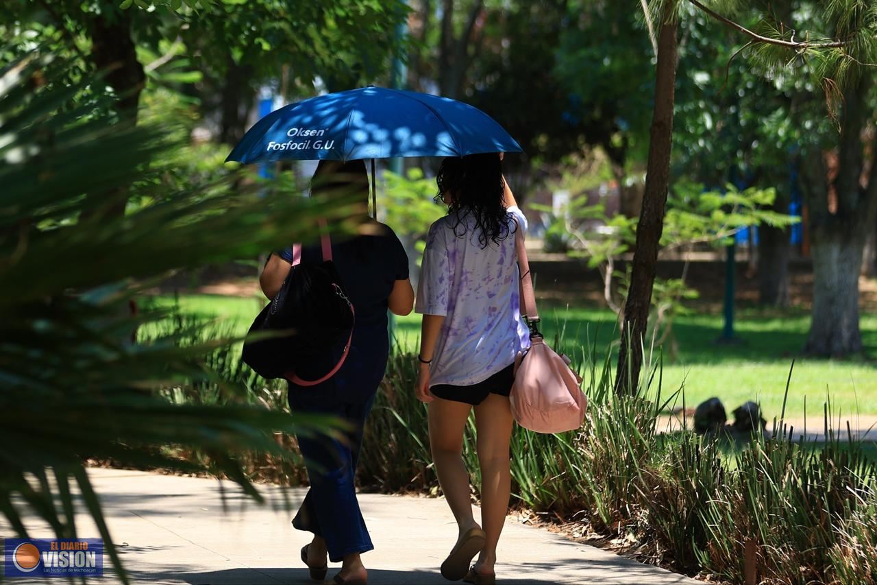 Gobierno de Morelia emite recomendaciones por altas temperaturas y niveles de radiación ultravioleta