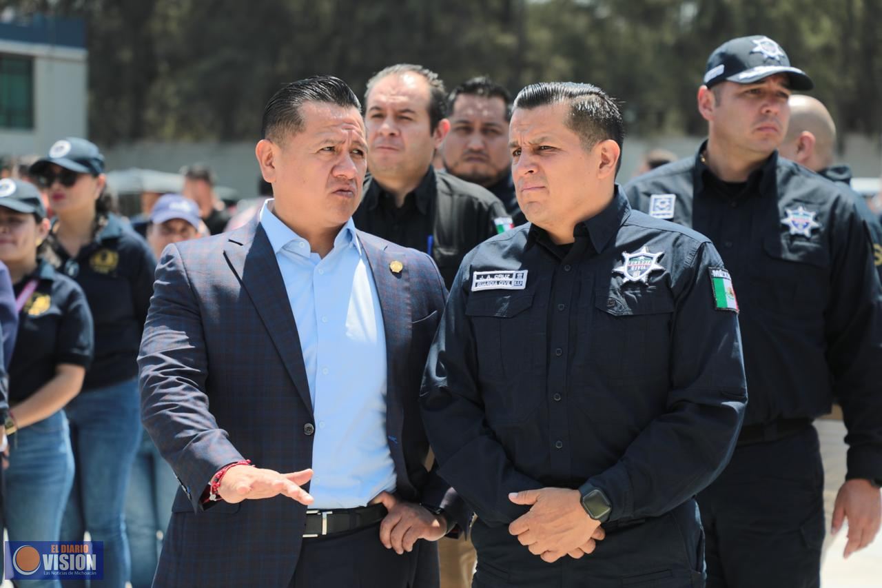 Participa FGE Michoacán en el Primer Simulacro Nacional 2026 con más de 2 mil personas