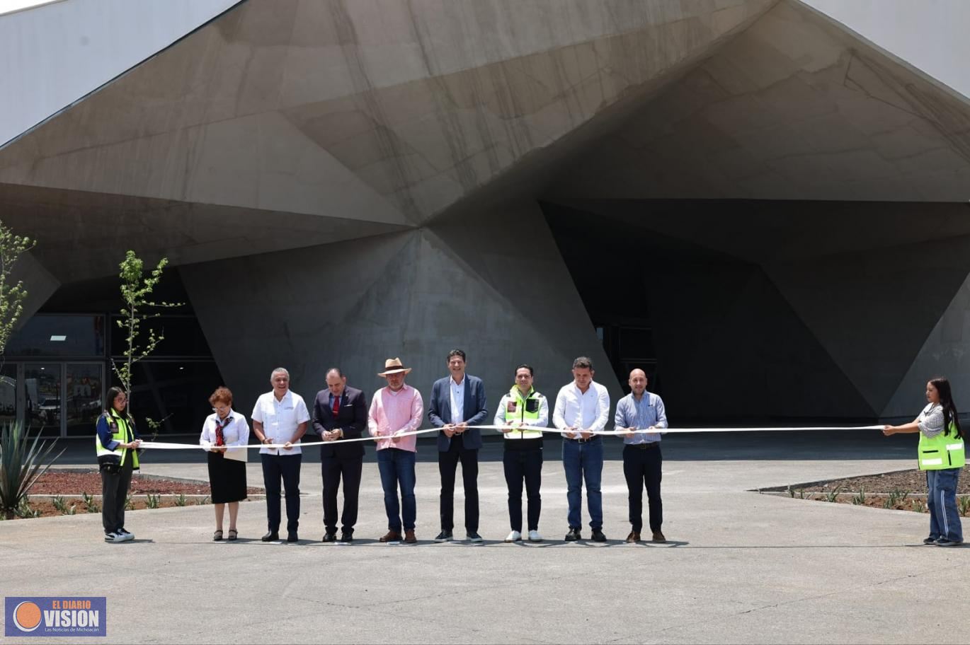 Inauguran rehabilitación del domo del Bicentenario