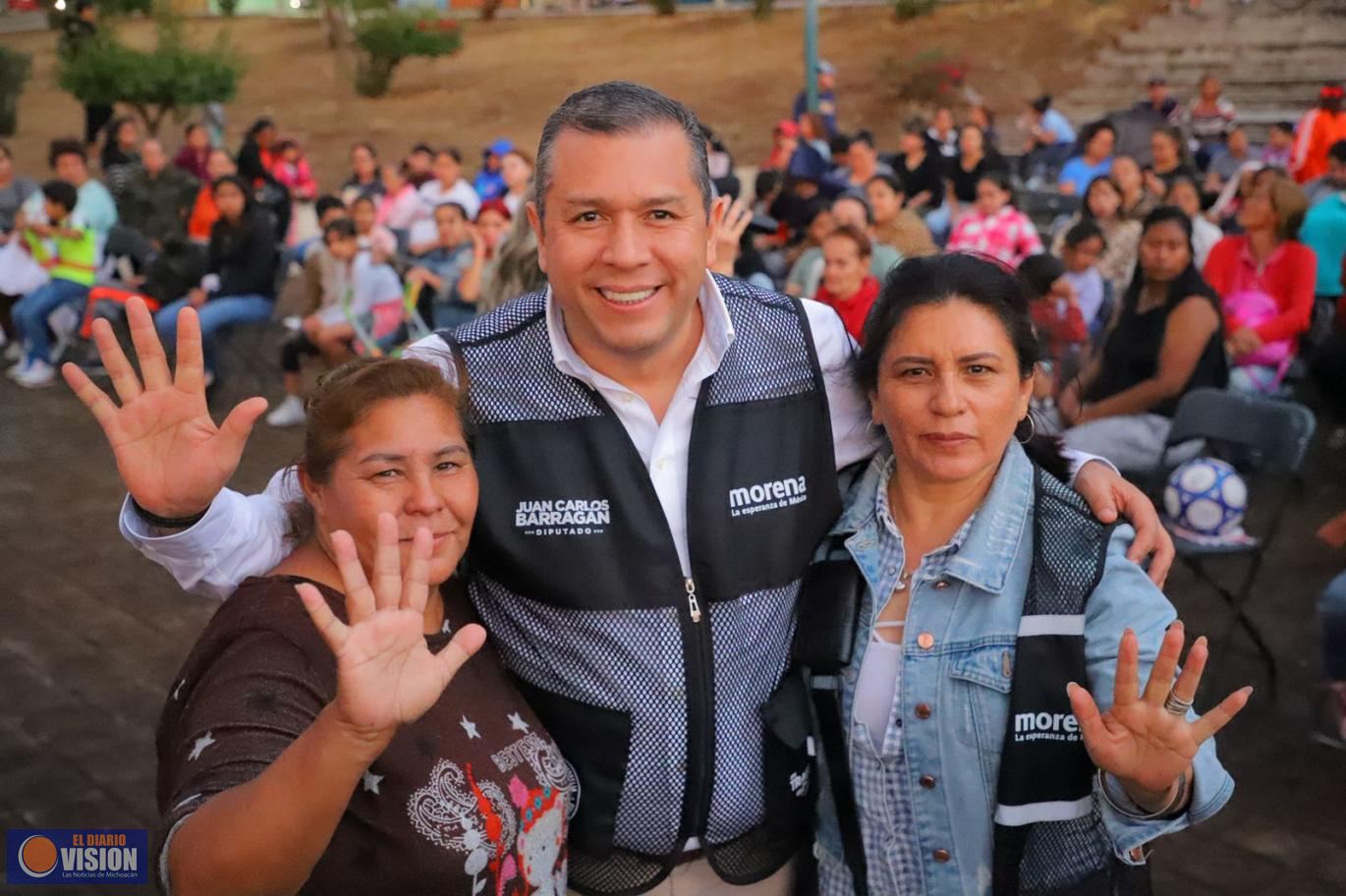 Cuidar a las madres morelianas es brindar servicios públicos de calidad: JC Barragán