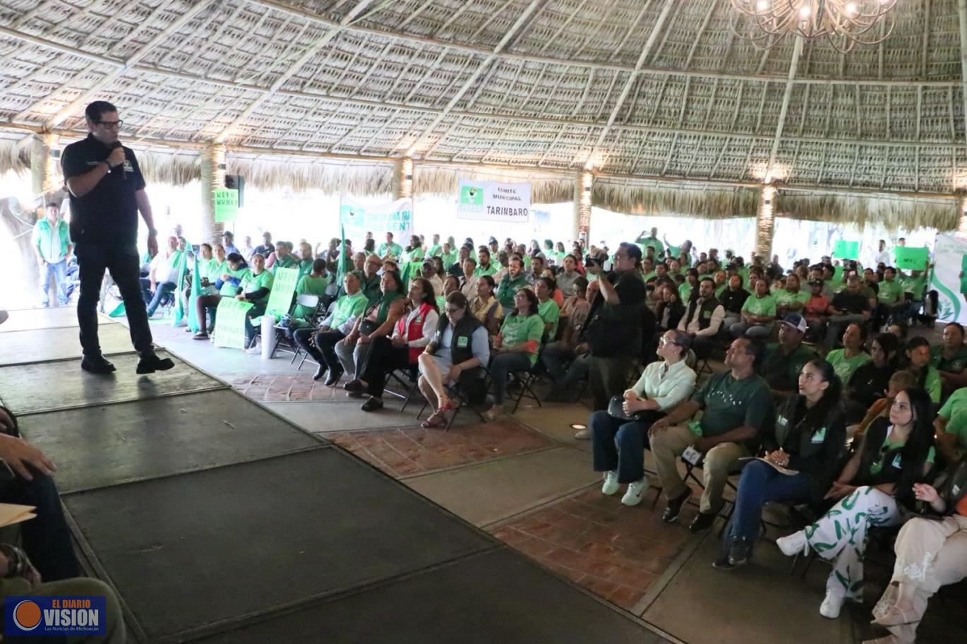 PVEM se consolida como una de las principales fuerzas políticas en Michoacán: Ernesto Núñez