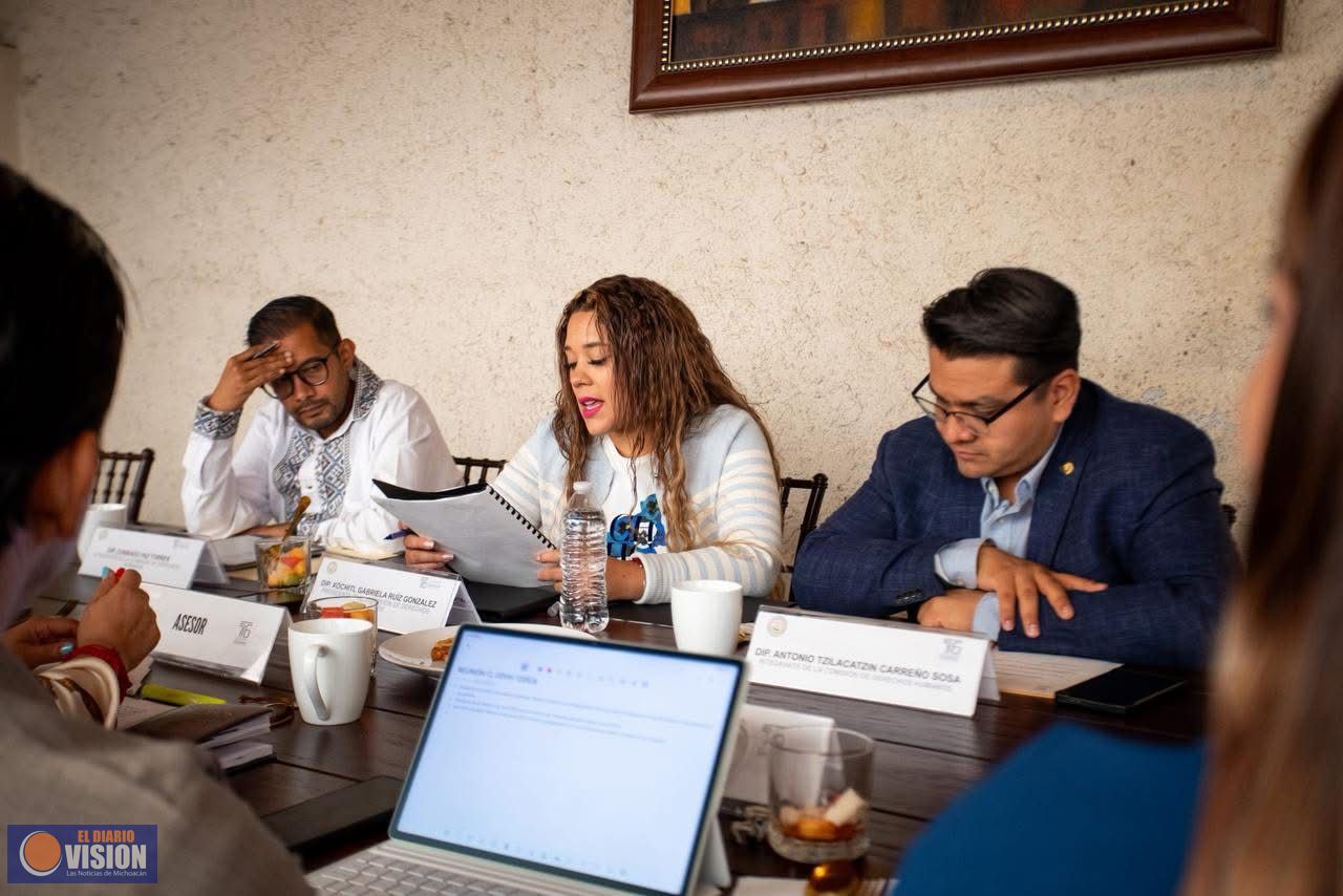 Aprueban dictámenes para fortalecer derechos y acceso a la justicia en Michoacán: Xóchitl Ruiz