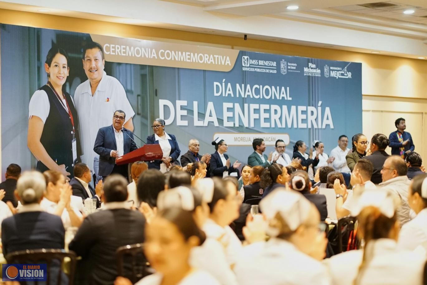 Reconoce SSM labor de enfermería como pilar de la salud pública