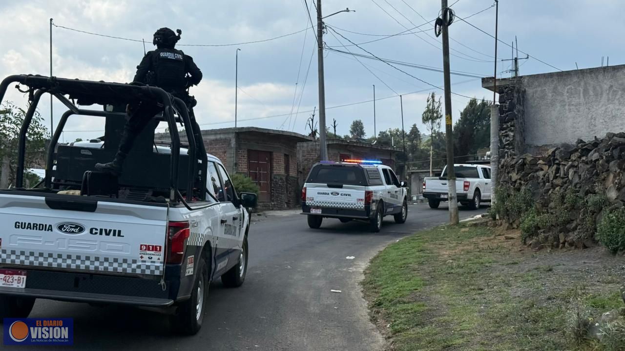 Con despliegue de GC,GN y Ejército, controlan situación en la Meseta Purépecha: Raúl Zepeda