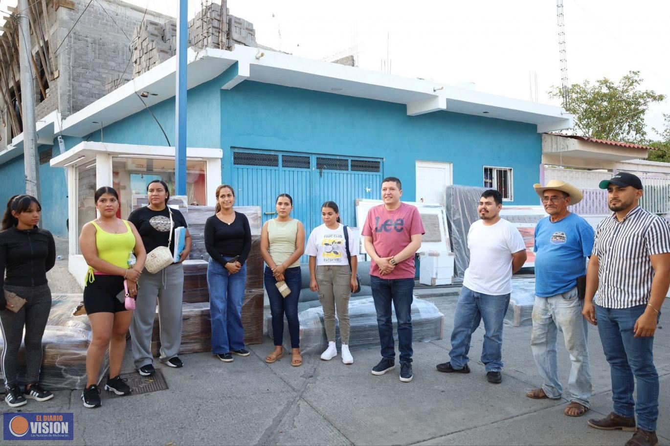 Abre Casa Enlace del Diputado Vicente Gómez, ventanilla de productos subsidiados, mes de mayo
