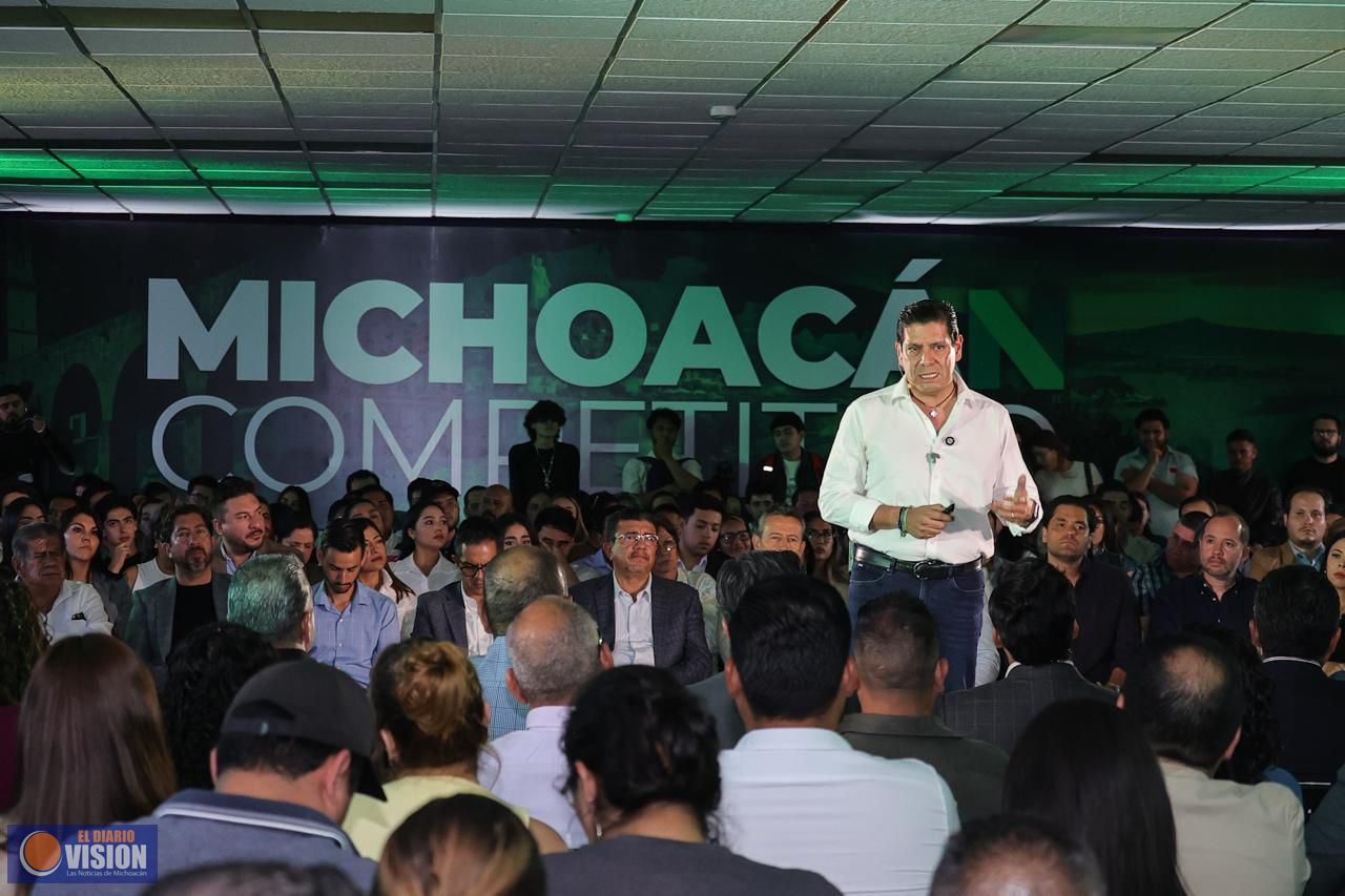 Ernesto Núñez Aguilar presenta plan integral para llevar al estado al siguiente nivel