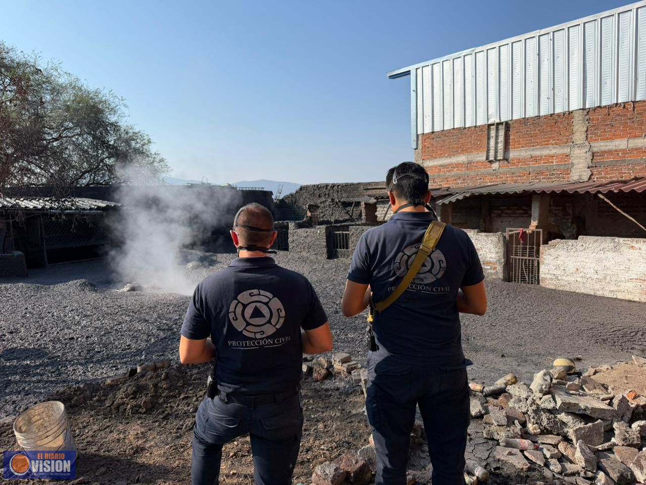 PC estatal atiende actividad hidrotermal registrada en Ixtlán