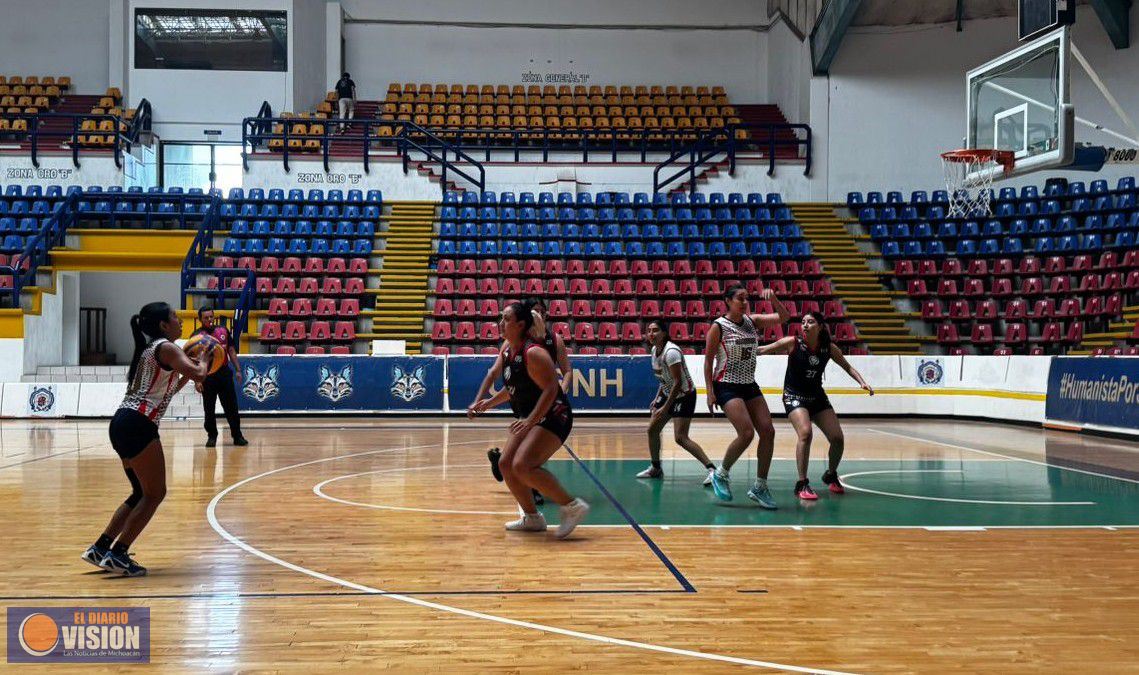 Universiada Estatal reanuda actividades; equipos de básquetbol de la UMSNH califican al regional