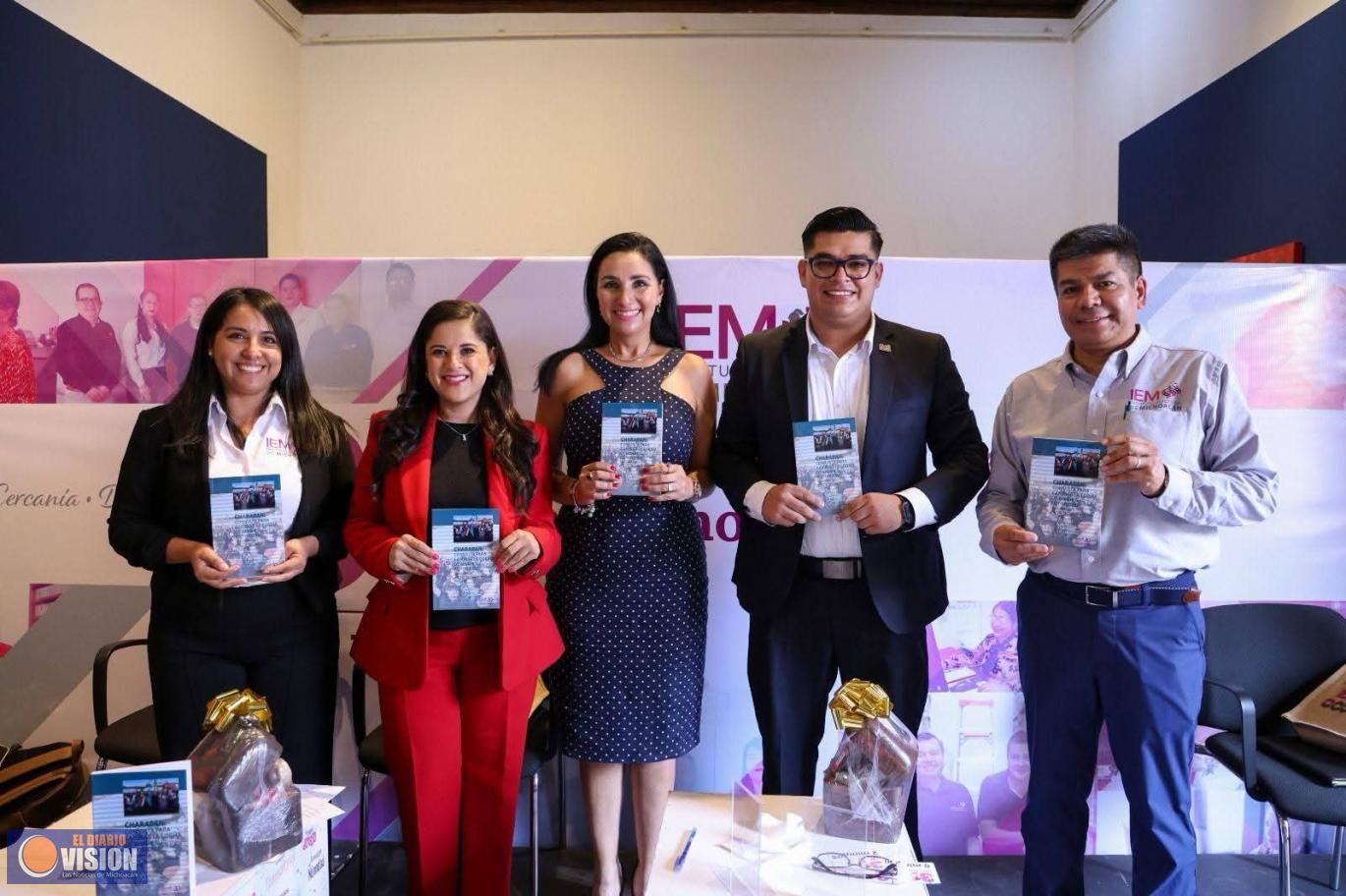 Presenta IEM libro “Charapan. Consulta para el cambio de forma de elegir a sus autoridades”
