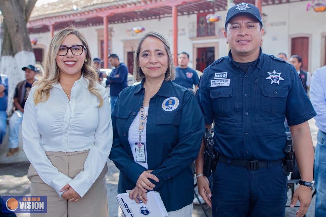 Dayana Pérez destaca coordinación institucional de Seguridad y Justicia en Santa Clara del Cobre
