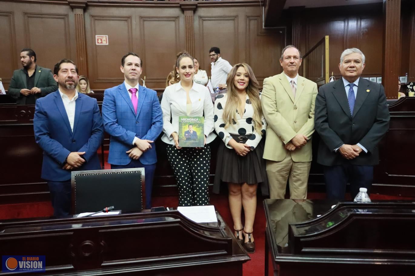 Respalda GPPVEM plan “Michoacán competitivo” de Ernesto Núñez; llaman a sumar esfuerzos