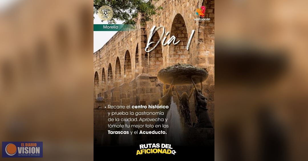 ¡Lista la Ruta del Aficionado! Se ofrecerán recorridos turísticos a los asistentes al Mundial