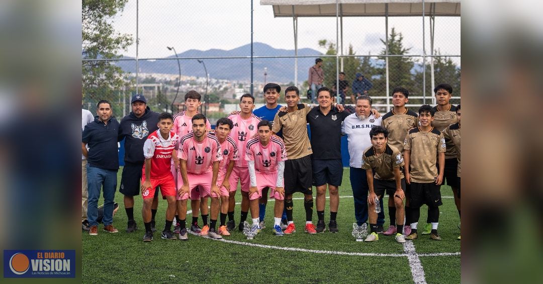 Quedaron definidos los campeones de fútbol 7 y bardas de los juegos deportivos nicolaitas 